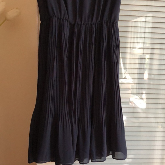 Ann Taylor Petite Pleated Flare Dress - Picture 4 of 11